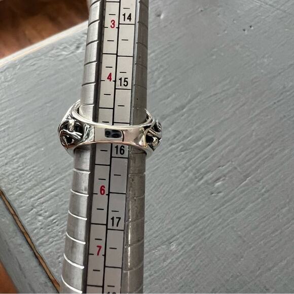 Carolyn Pollack 925 Sterling Silver Dome Ring Size 5 - Picture 6 of 9